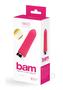 Vedo Bam Rechargeable Silicone Bullet Vibrator - Foxy Pink